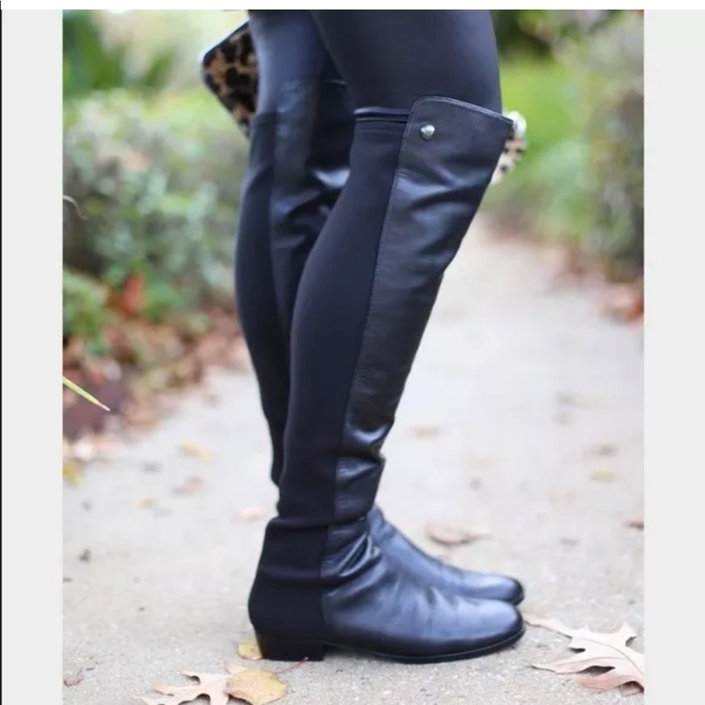 Vince Camuto Karita Over The Knee Leather Boot 7 - Picture 3 of 14